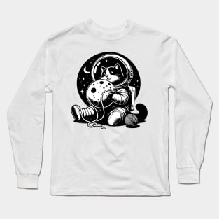 Cat Astronaut (AstroCat) Long Sleeve T-Shirt